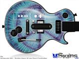 Guitar Hero III Wii Les Paul Skin - Tie Dye Peace Sign 107