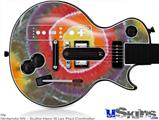 Guitar Hero III Wii Les Paul Skin - Tie Dye Circles 100