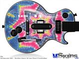 Guitar Hero III Wii Les Paul Skin - Tie Dye Star 101