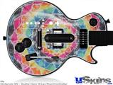 Guitar Hero III Wii Les Paul Skin - Tie Dye Star 104