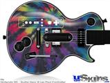 Guitar Hero III Wii Les Paul Skin - Tie Dye Swirl 105