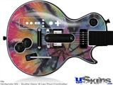 Guitar Hero III Wii Les Paul Skin - Tie Dye Swirl 106
