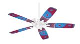 Phat Dyes - Yin Yang - 101 - Ceiling Fan Skin Kit fits most 42 inch fans (FAN and BLADES SOLD SEPARATELY)