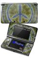 Tie Dye Peace Sign 102 - Decal Style Skin fits Nintendo 3DS (3DS SOLD SEPARATELY)
