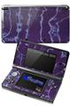 Tie Dye White Lightning - Decal Style Skin fits Nintendo 3DS (3DS SOLD SEPARATELY)