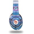 WraptorSkinz Skin Decal Wrap compatible with Beats Studio (Original) Headphones Tie Dye Circles and Squares 100 Skin Only (HEADPHONES NOT INCLUDED)