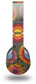 WraptorSkinz Skin Decal Wrap compatible with Beats Wireless (Original) Headphones Tie Dye Circles 100 Skin Only (HEADPHONES NOT INCLUDED)