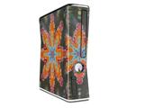 Tie Dye Star 103 Decal Style Skin for XBOX 360 Slim Vertical