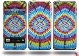 Tie Dye Swirl 100 Decal Style Vinyl Skin - fits Apple iPod Touch 5G (IPOD NOT INCLUDED)