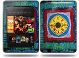 Tie Dye Circles and Squares 101 Decal Style Skin fits Amazon Kindle Fire HD 8.9 inch