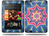 Tie Dye Star 101 Decal Style Skin fits Amazon Kindle Fire HD 8.9 inch