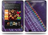 Tie Dye Alls Purple Decal Style Skin fits Amazon Kindle Fire HD 8.9 inch