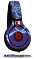WraptorSkinz Skin Decal Wrap compatible with Beats Mixr Headphones Tie Dye Purple Stars Skin Only (HEADPHONES NOT INCLUDED)