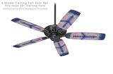Tie Dye Peace Sign 101 - Ceiling Fan Skin Kit fits most 52 inch fans (FAN and BLADES SOLD SEPARATELY)