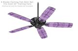 Tie Dye Peace Sign 112 - Ceiling Fan Skin Kit fits most 52 inch fans (FAN and BLADES SOLD SEPARATELY)