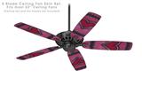 Phat Dyes - Heart - 105 - Ceiling Fan Skin Kit fits most 52 inch fans (FAN and BLADES SOLD SEPARATELY)
