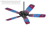 Phat Dyes - Yin Yang - 101 - Ceiling Fan Skin Kit fits most 52 inch fans (FAN and BLADES SOLD SEPARATELY)