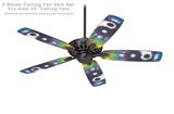 Phat Dyes - Yin Yang - 102 - Ceiling Fan Skin Kit fits most 52 inch fans (FAN and BLADES SOLD SEPARATELY)