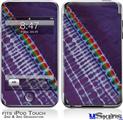 iPod Touch 2G & 3G Skin - Tie Dye Alls Purple