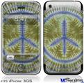 iPhone 3GS Skin - Tie Dye Peace Sign 102
