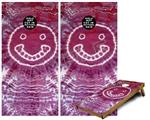 Cornhole Game Board Vinyl Skin Wrap Kit - Premium Laminated - Tie Dye Happy 100 fits 24x48 game boards (GAMEBOARDS NOT INCLUDED)