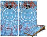 Cornhole Game Board Vinyl Skin Wrap Kit - Premium Laminated - Tie Dye Happy 101 fits 24x48 game boards (GAMEBOARDS NOT INCLUDED)