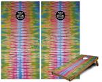 Cornhole Game Board Vinyl Skin Wrap Kit - Premium Laminated - Tie Dye Spine 102 fits 24x48 game boards (GAMEBOARDS NOT INCLUDED)