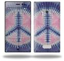 Tie Dye Peace Sign 101 - Decal Style Skin (fits Nokia Lumia 928)