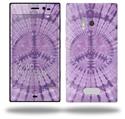 Tie Dye Peace Sign 112 - Decal Style Skin (fits Nokia Lumia 928)
