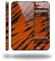Tie Dye Bengal Side Stripes - Decal Style Vinyl Skin (fits Apple Original iPhone 5, NOT the iPhone 5C or 5S)
