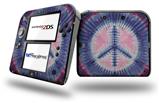 Tie Dye Peace Sign 101 - Decal Style Vinyl Skin fits Nintendo 2DS - 2DS NOT INCLUDED