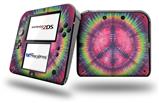 Tie Dye Peace Sign 103 - Decal Style Vinyl Skin fits Nintendo 2DS - 2DS NOT INCLUDED