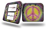 Tie Dye Peace Sign 104 - Decal Style Vinyl Skin fits Nintendo 2DS - 2DS NOT INCLUDED