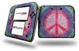 Tie Dye Peace Sign 108 - Decal Style Vinyl Skin fits Nintendo 2DS - 2DS NOT INCLUDED