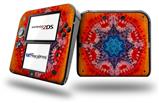 Tie Dye Star 100 - Decal Style Vinyl Skin fits Nintendo 2DS - 2DS NOT INCLUDED