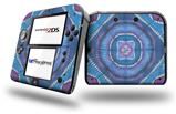 Tie Dye Circles and Squares 100 - Decal Style Vinyl Skin fits Nintendo 2DS - 2DS NOT INCLUDED