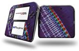Tie Dye Alls Purple - Decal Style Vinyl Skin fits Nintendo 2DS - 2DS NOT INCLUDED