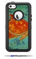Tie Dye Fish 100 - Decal Style Vinyl Skin fits Otterbox Defender iPhone 5C Case (CASE SOLD SEPARATELY)