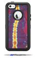 Tie Dye Spine 105 - Decal Style Vinyl Skin fits Otterbox Defender iPhone 5C Case (CASE SOLD SEPARATELY)