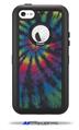 Tie Dye Swirl 105 - Decal Style Vinyl Skin fits Otterbox Defender iPhone 5C Case (CASE SOLD SEPARATELY)