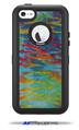 Tie Dye Tiger 100 - Decal Style Vinyl Skin fits Otterbox Defender iPhone 5C Case (CASE SOLD SEPARATELY)