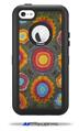 Phat Dyes - Circles - 101 - Decal Style Vinyl Skin fits Otterbox Defender iPhone 5C Case (CASE SOLD SEPARATELY)