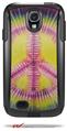Tie Dye Peace Sign 104 - Decal Style Vinyl Skin fits Otterbox Commuter Case for Samsung Galaxy S4 (CASE SOLD SEPARATELY)