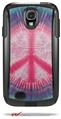 Tie Dye Peace Sign 108 - Decal Style Vinyl Skin fits Otterbox Commuter Case for Samsung Galaxy S4 (CASE SOLD SEPARATELY)