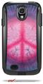 Tie Dye Peace Sign 110 - Decal Style Vinyl Skin fits Otterbox Commuter Case for Samsung Galaxy S4 (CASE SOLD SEPARATELY)
