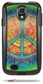 Tie Dye Peace Sign 111 - Decal Style Vinyl Skin fits Otterbox Commuter Case for Samsung Galaxy S4 (CASE SOLD SEPARATELY)