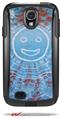Tie Dye Happy 101 - Decal Style Vinyl Skin fits Otterbox Commuter Case for Samsung Galaxy S4 (CASE SOLD SEPARATELY)