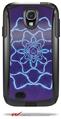 Tie Dye Purple Stars - Decal Style Vinyl Skin fits Otterbox Commuter Case for Samsung Galaxy S4 (CASE SOLD SEPARATELY)