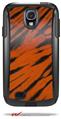 Tie Dye Bengal Side Stripes - Decal Style Vinyl Skin fits Otterbox Commuter Case for Samsung Galaxy S4 (CASE SOLD SEPARATELY)