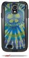 Tie Dye Peace Sign Swirl - Decal Style Vinyl Skin fits Otterbox Commuter Case for Samsung Galaxy S4 (CASE SOLD SEPARATELY)